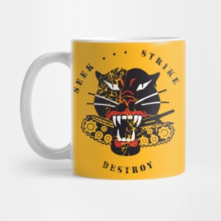 Seek Strike Destroy WWII shabby Mug